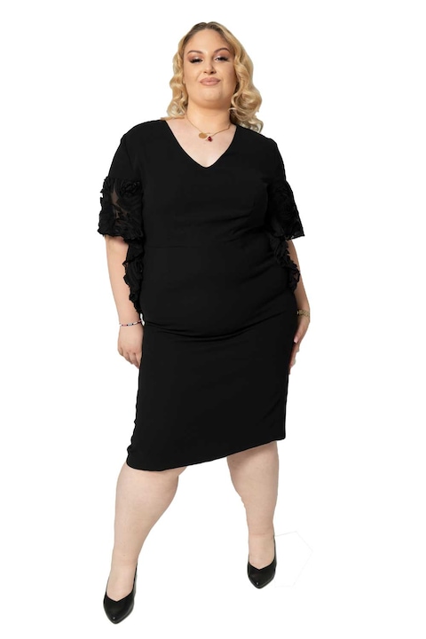Rochie Lo Spaccio Rara negru eleganta, Negru