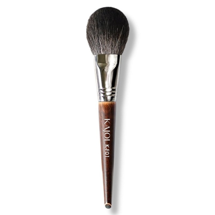 Професионална четка за нанасяне на кози косми, K-F01, KAJOL Beauty™