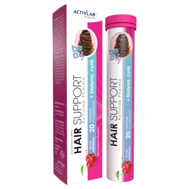 Supliment alimentar, Activlab, pentru par, 20 de tablete efervescente