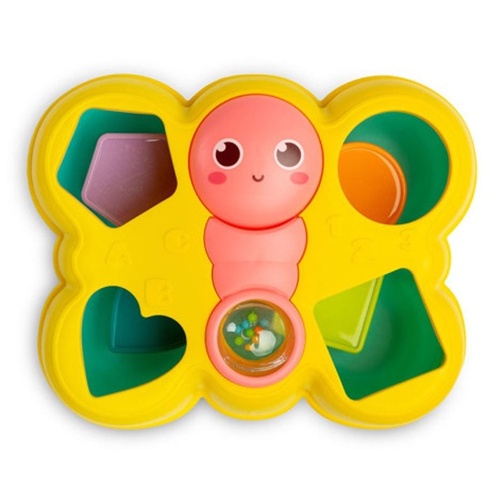 Jucarie interactiva Butterfly Sorter pentru copii Toyz 393919, Multicolor