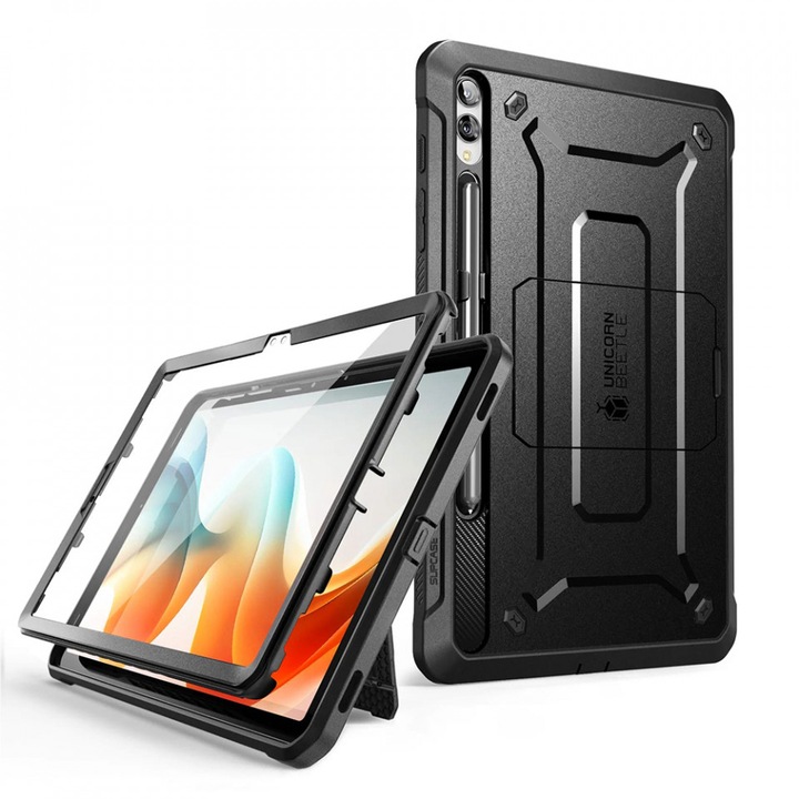 Калъф за Samsung Galaxy Tab S9 FE Plus - Supcase Unicorn Beetle Pro - черен