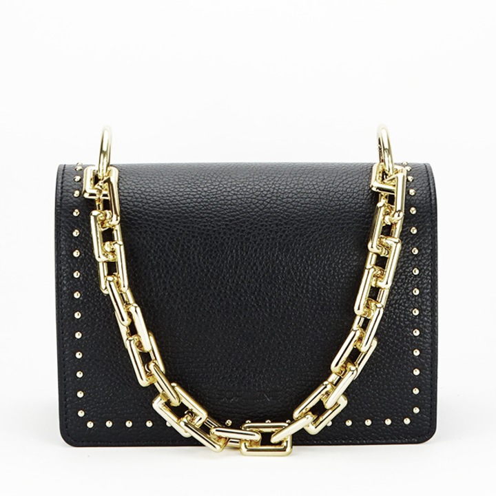 Fekete valódi bőr táska 8945 123