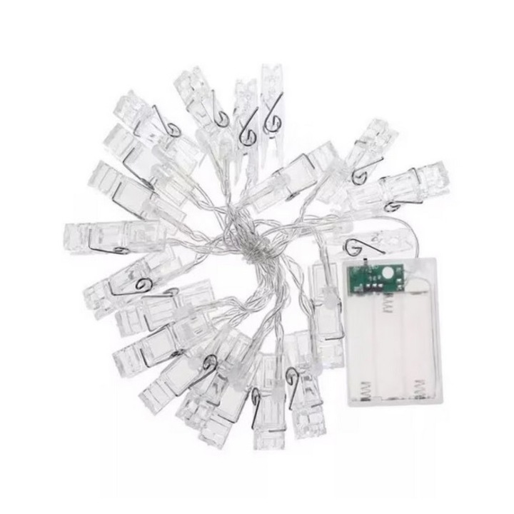 Instalatie de Craciun cu 20 de Leduri si 20 de Carlige pentru Prindere Fotografii DAVIDAMI CONCEPT®