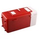 Keynew hordozható mini hűtőszekrény USB-vel - termoelektromos hűtés és gyors fűtés, ideális irodába és autóba, piros