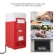 Keynew hordozható mini hűtőszekrény USB-vel - termoelektromos hűtés és gyors fűtés, ideális irodába és autóba, piros