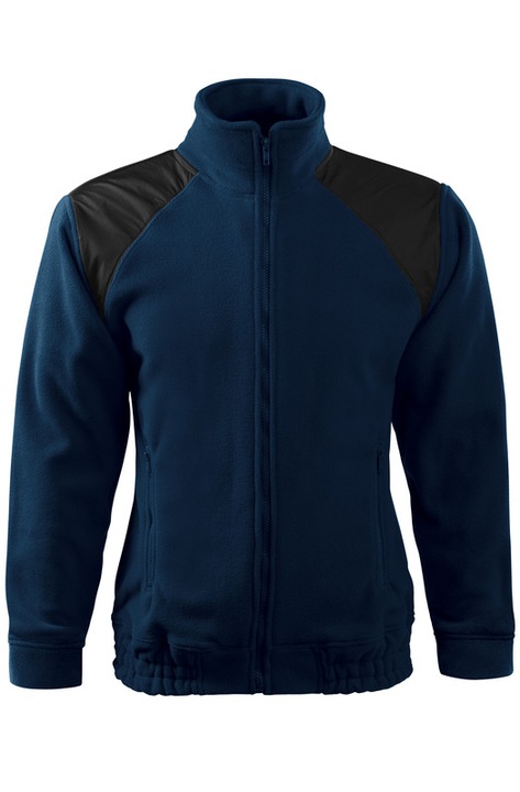 Jacheta Fleece Unisex, 100% Poliester, Material Izolant, Fermoar Modelant, Albastru