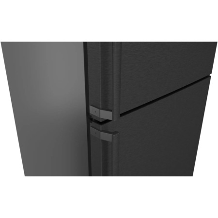 Combina frigorifica Bosch KGN49OXBT, 440 l, No Frost, Multi Airflow, VitaFresh, PerfectFit, Iluminare LED, Clasa B, H 203 cm, Inox Negru antimprent