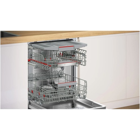 Съдомиялна за вграждане Bosch SMV6ZCX03E, 14 комплекта, 8 програми, Клас C, Home Connect, 60 см