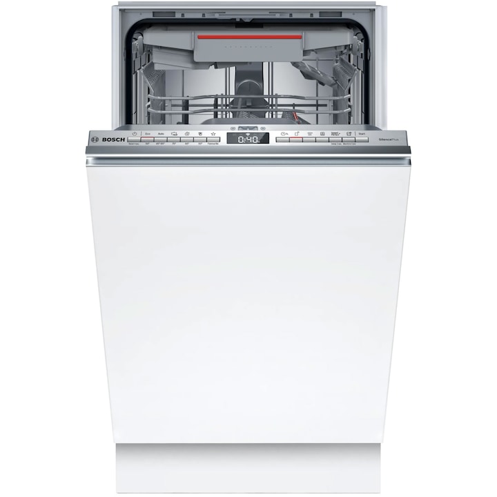 Съдомиялна за вграждане Bosch SPV4HMX49E, 10 комплекта, 6 програми, Клас E, Home Connect, 45 см