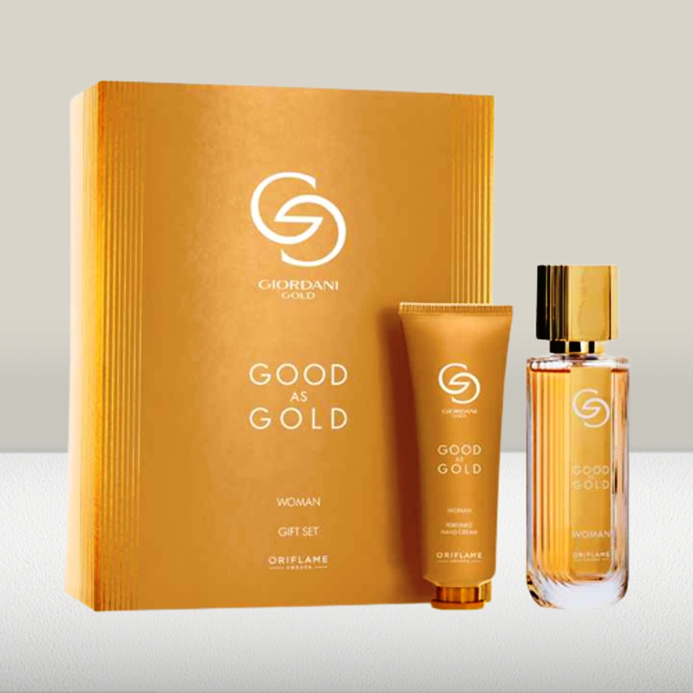 Set pentru ea Apa de parfum Giordani Gold Good as Gold, (50 ml) Crema ...