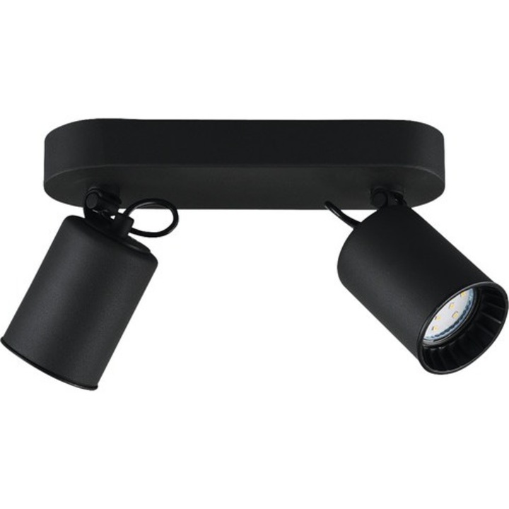 Sina Spoturi Pago Gu10 Max. 2x35w, Negru Mat