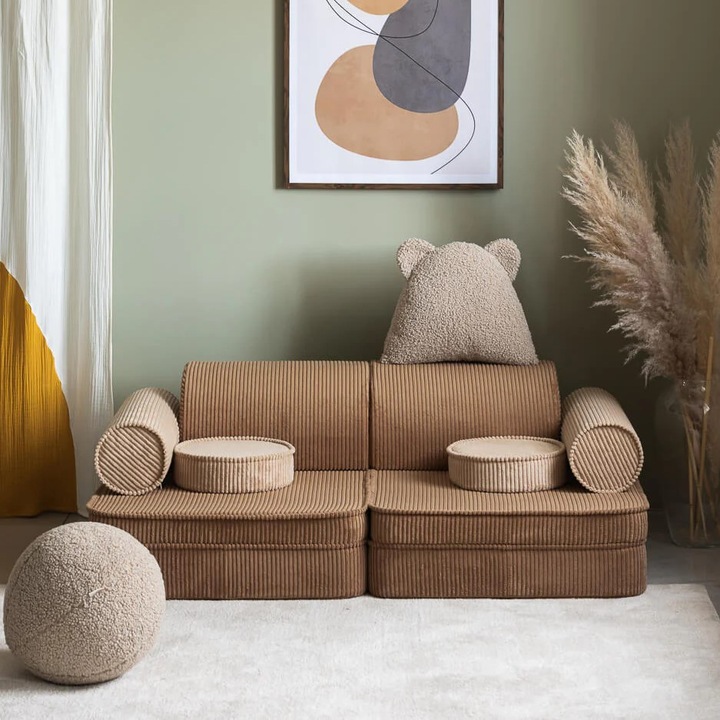 Canapea - Lego, Velur, Maro