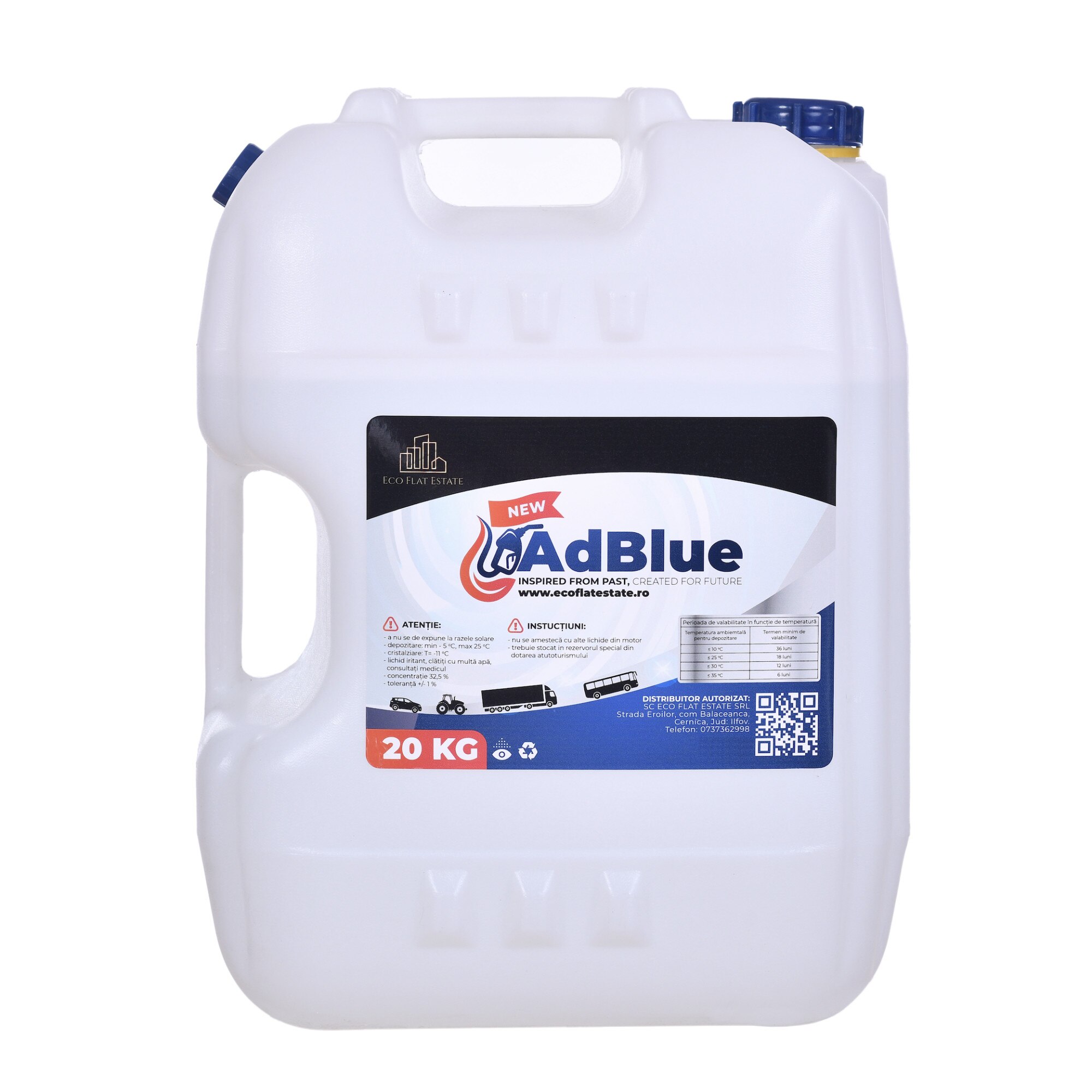  2 x 20L AdBlue® - en bidon de 20 L - ISO 22241-1