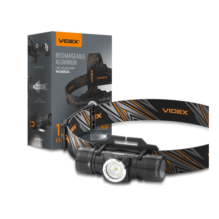 Lanterna LED reincarcabila 2 in 1 10W IP68, alb neutru 5000K, 1200Lm