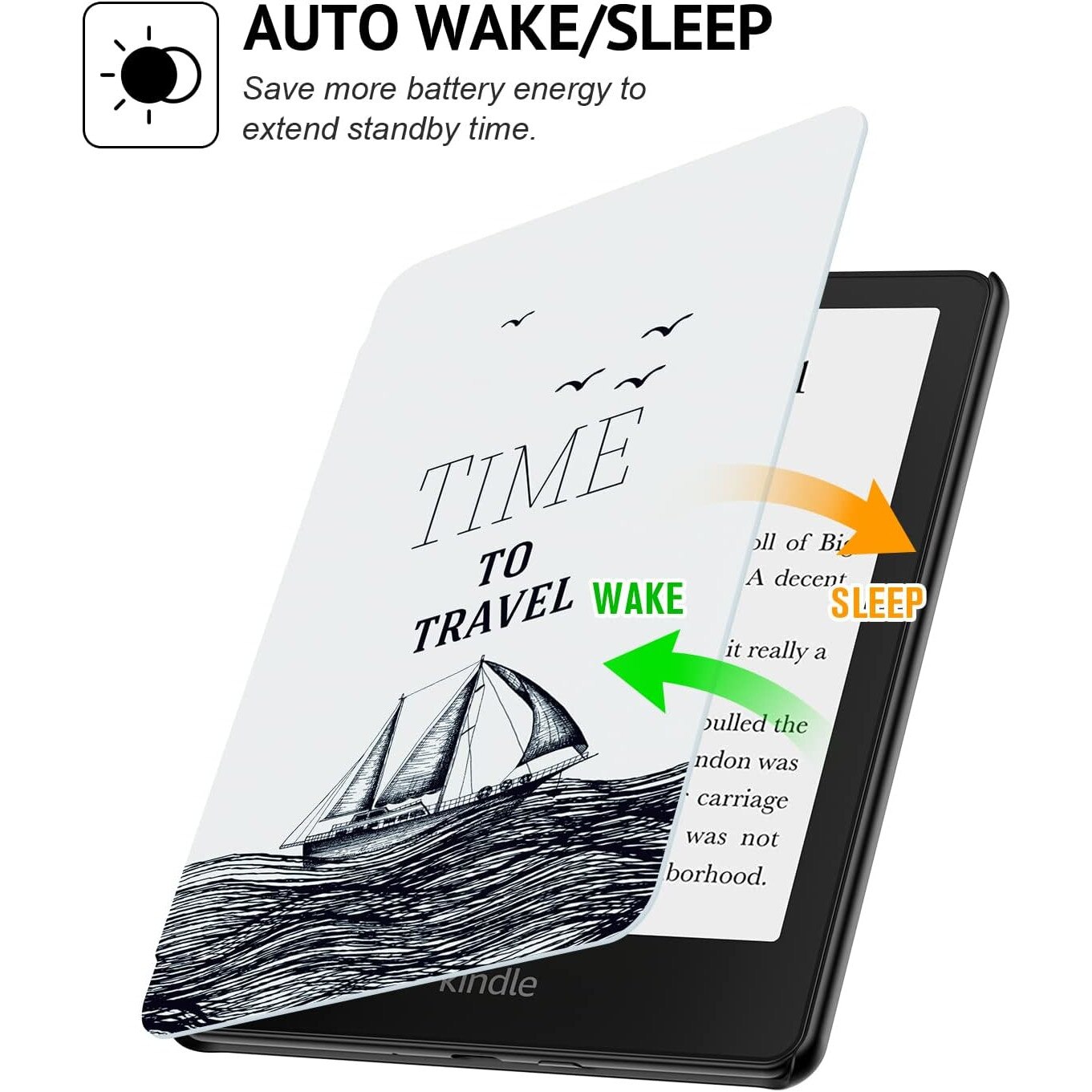 Husa Sigloo pentru ebook reader Kindle 2022, 11th generation, 6 inch