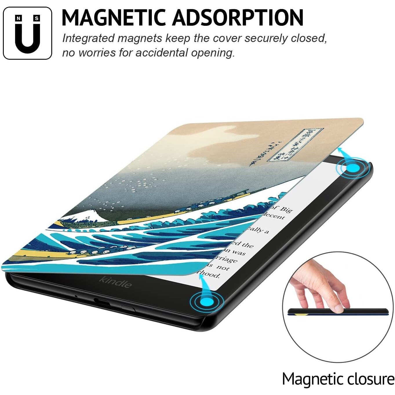 Husa Sigloo pentru ebook reader Kindle 2022, 11th generation, 6 inch