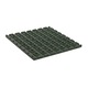 Pavela Rubber Tile, uni, cauciuc reciclat, 50x50x2.5 cm, verde