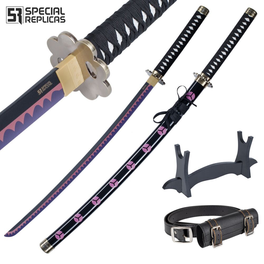 Sabie Katana, One Piece, Roronoa Zoro Shusui, Lemn, 105 cm