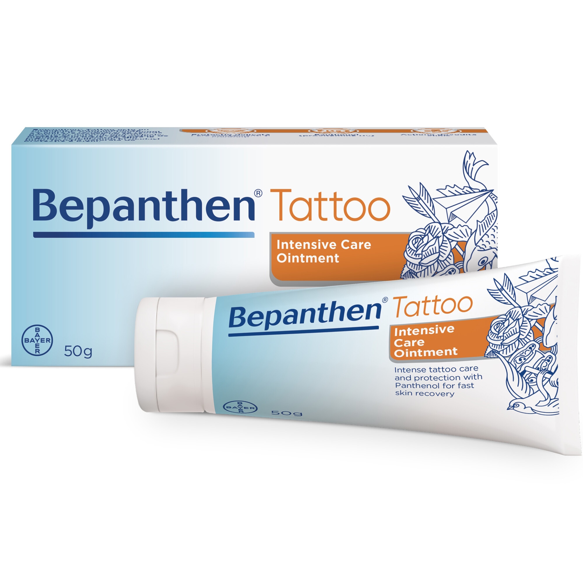 Unguent Bepanthen Tattoo, Bayer, 50g