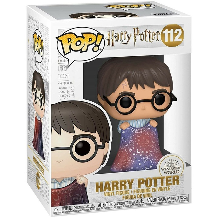 Figurina Funko POP! Harry Potter - Harry cu pelerina invizibila