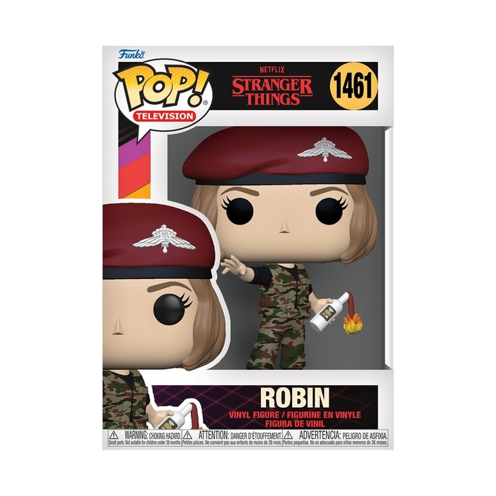 Funko POP! Televízió – Stranger Things, Hunter Robin