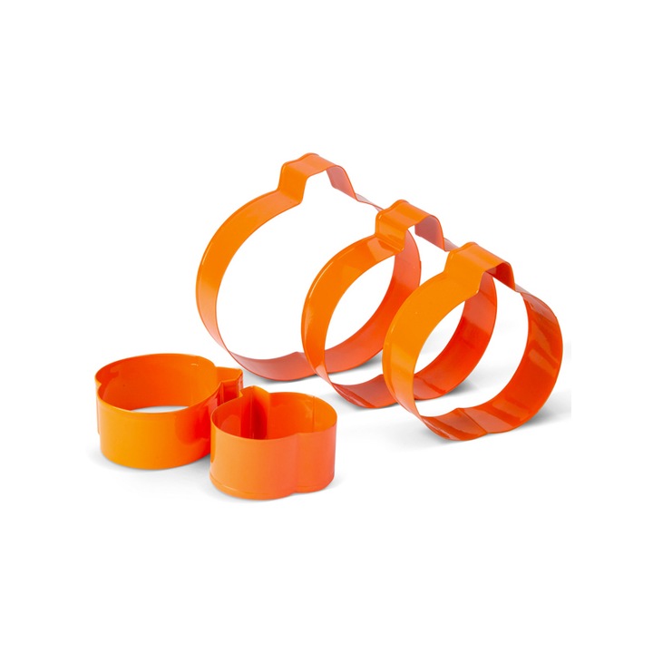 Set Forme pentru Prajituri - Dovleac - 5 buc