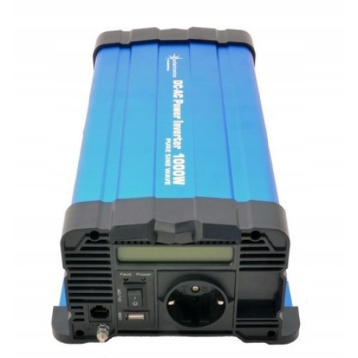 Преобразувател, 12V/230V, 2000W, син