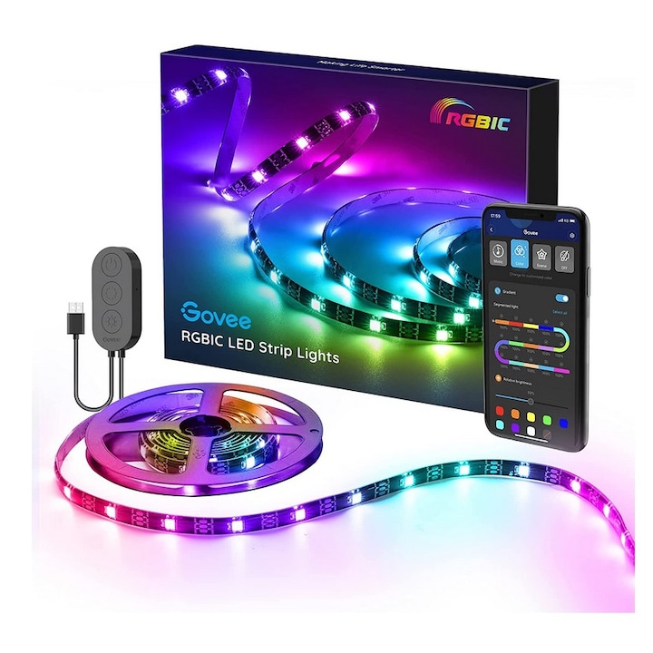 LED лента, 2м, USB, Многоцветна