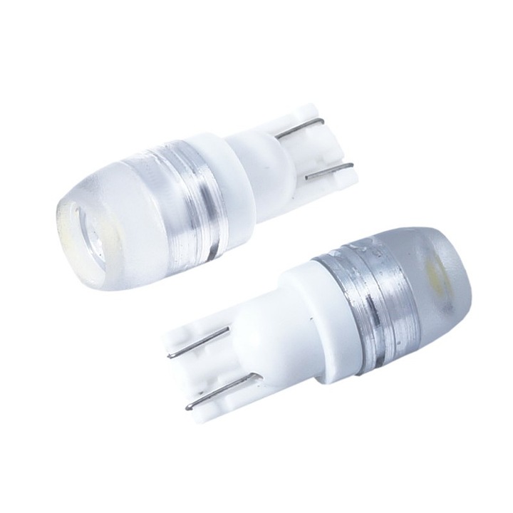 Set 2 becuri auto LED, Vision, 12 V, 6000 K, 1.5 W, Alb