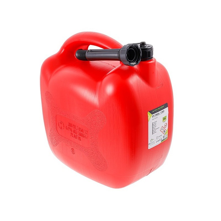 Canistra de combustibil, Carmotion, Plastic, 20L, Rosu