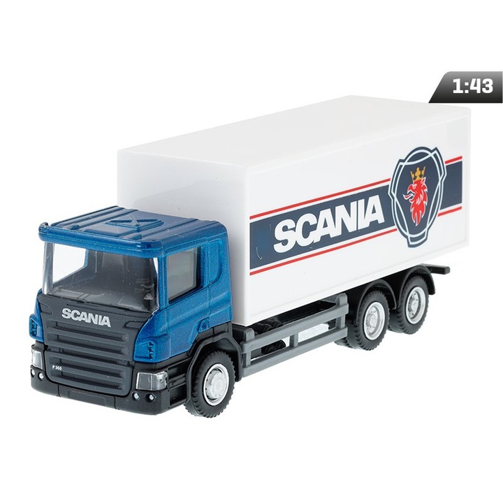 Модел автомобил, Carmotion, RMZ City SCANIA, метал, 14.2x3.9x3.9cm