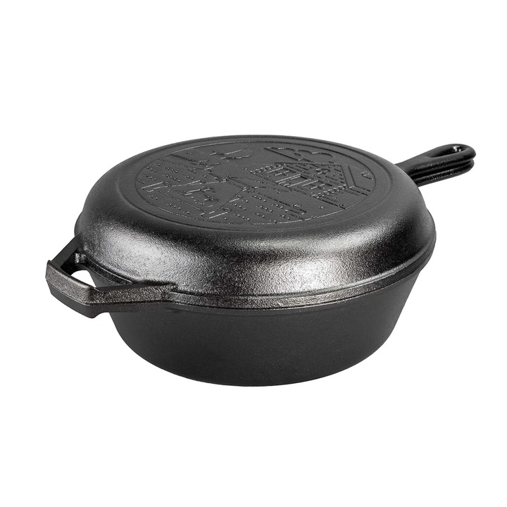 Двоен тиган, Lodge, Чугун, Черен