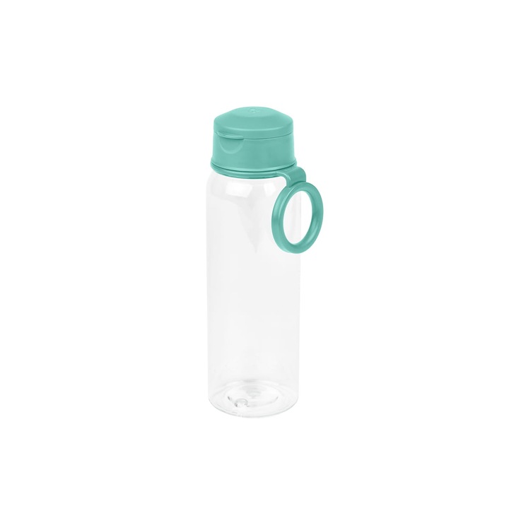 Sticla, Amuse, Plastic, 500ml, Transparent/Verde