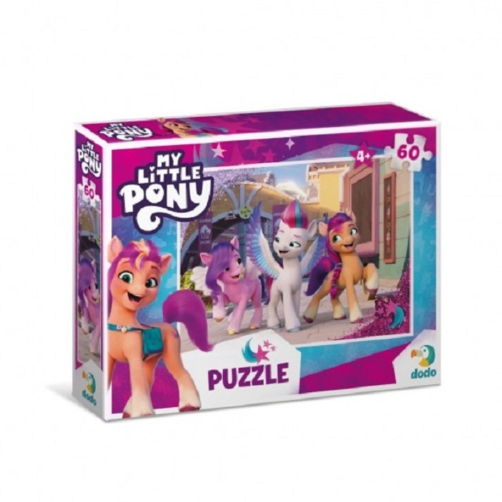Puzzle My Little Pony. O plimbare prin oras, 60 piese Dodo