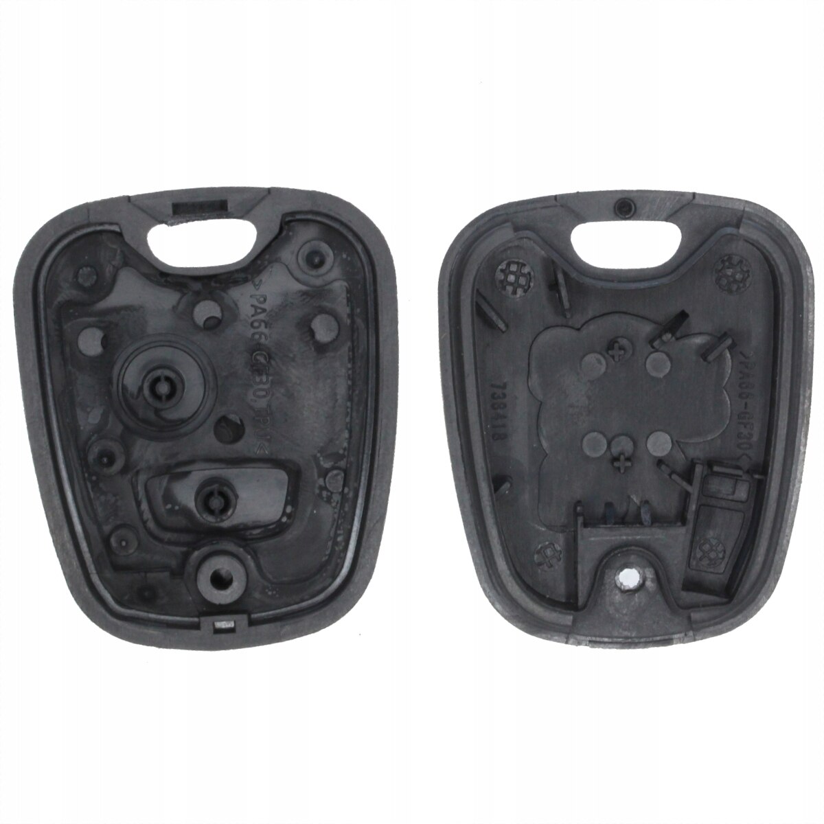 Carcasa De Llave 2 Botones Para Citroën C2 C3 C4 C5 Y Peugeot 206 207 307 308 – Espadín VA2 Liso, Compatible CE0536