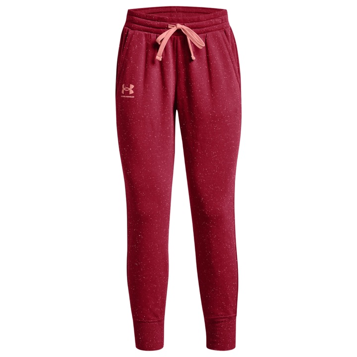 Nadrág, Under Armour Rival Fleece Joggers 1356416-664, piros, M