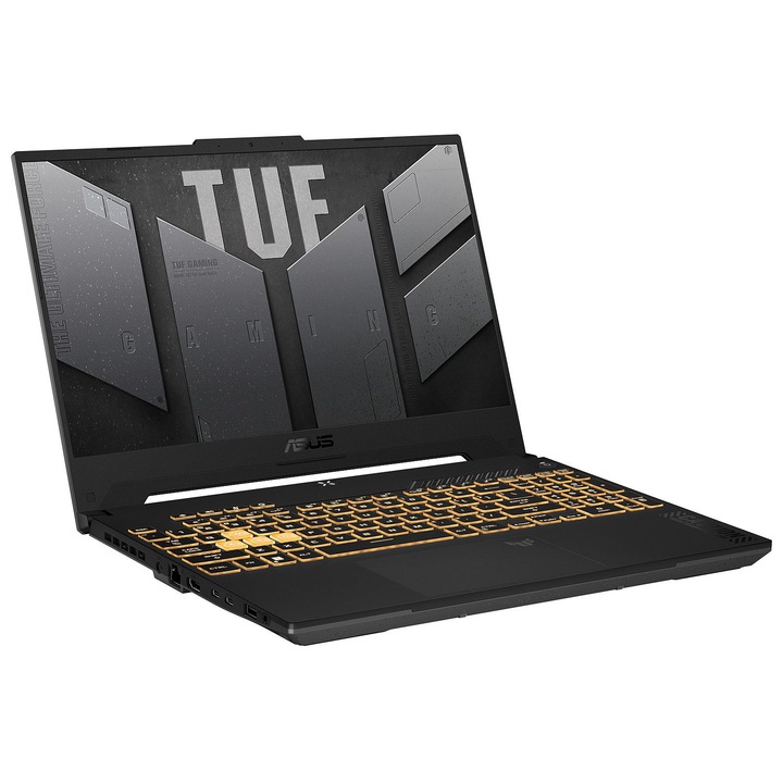 Лаптоп ASUS TUF F17 FX507VV4-LP055, 15.6 инча, Intel Core i7-13700H, 16 GB RAM, 512 GB SSD, Nvidia GeForce RTX 4060, Free DOS