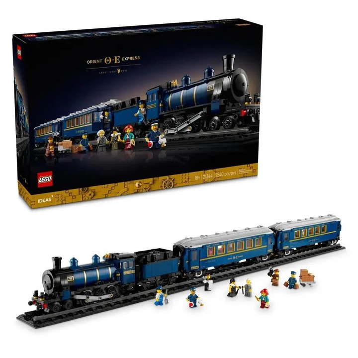 Lego Ideas - Trenul Orient Express 21344, 2540 piese