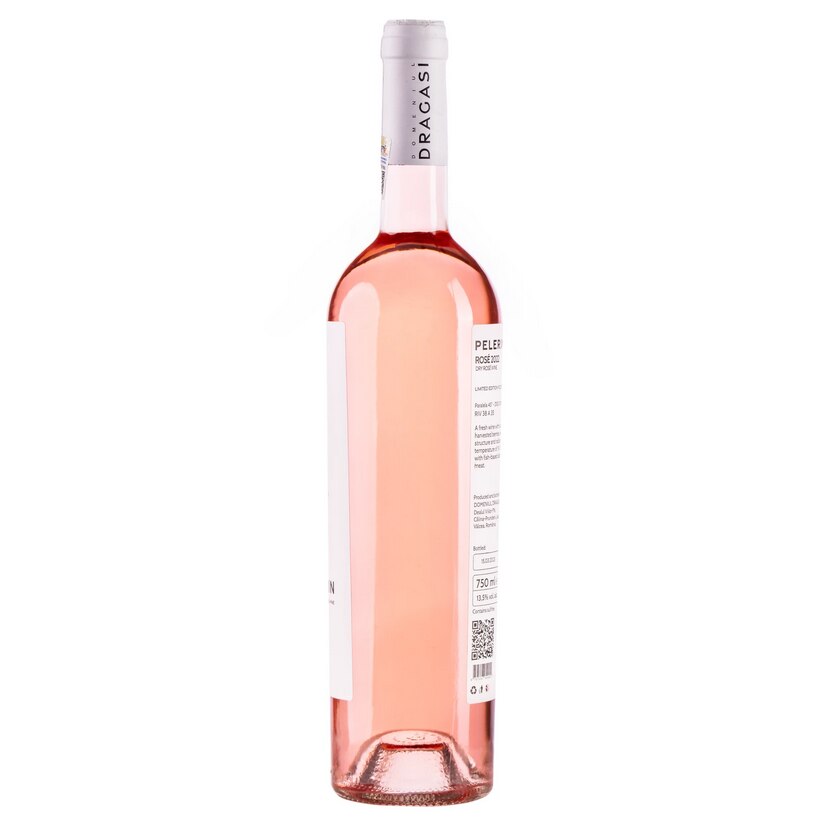 Vin Rose PELERIN, Domeniul Dragasi, Sec, 0.75l eMAG.ro