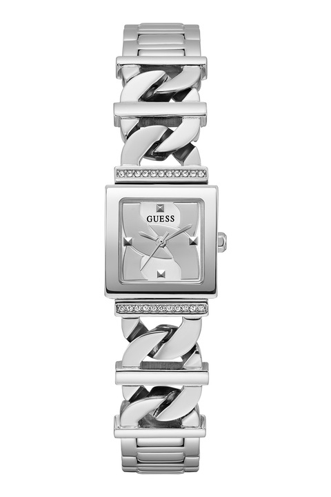 Guess, Rozsdamentes acél karóra kristályokkal, Ezüstszín