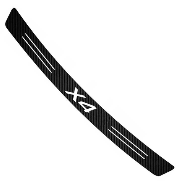 Folie Autocolant Protectie Bara Spate, Me Premium, Bmw X4, Negru Carbon