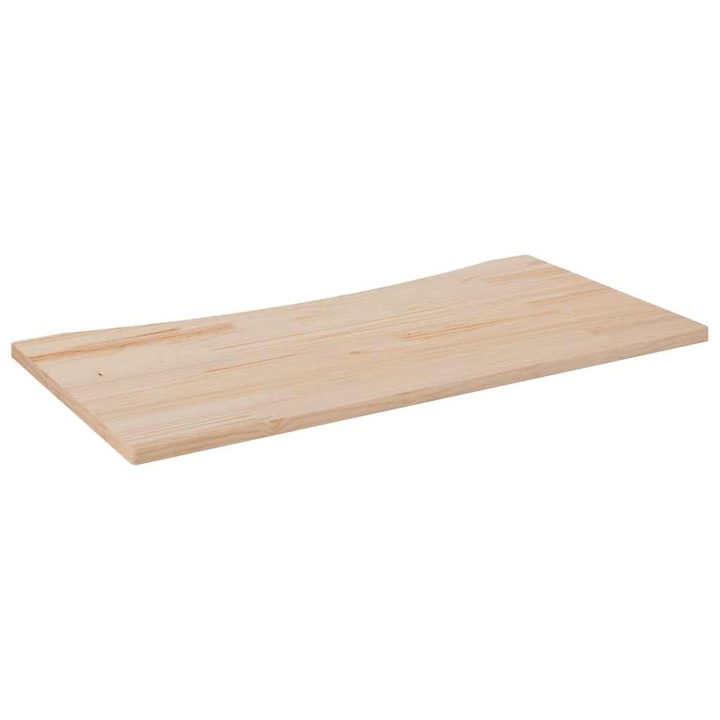 Плот за бюро vidaXL, 100x50x2, 5 см, Борово дърво масив, 5.25 Kg