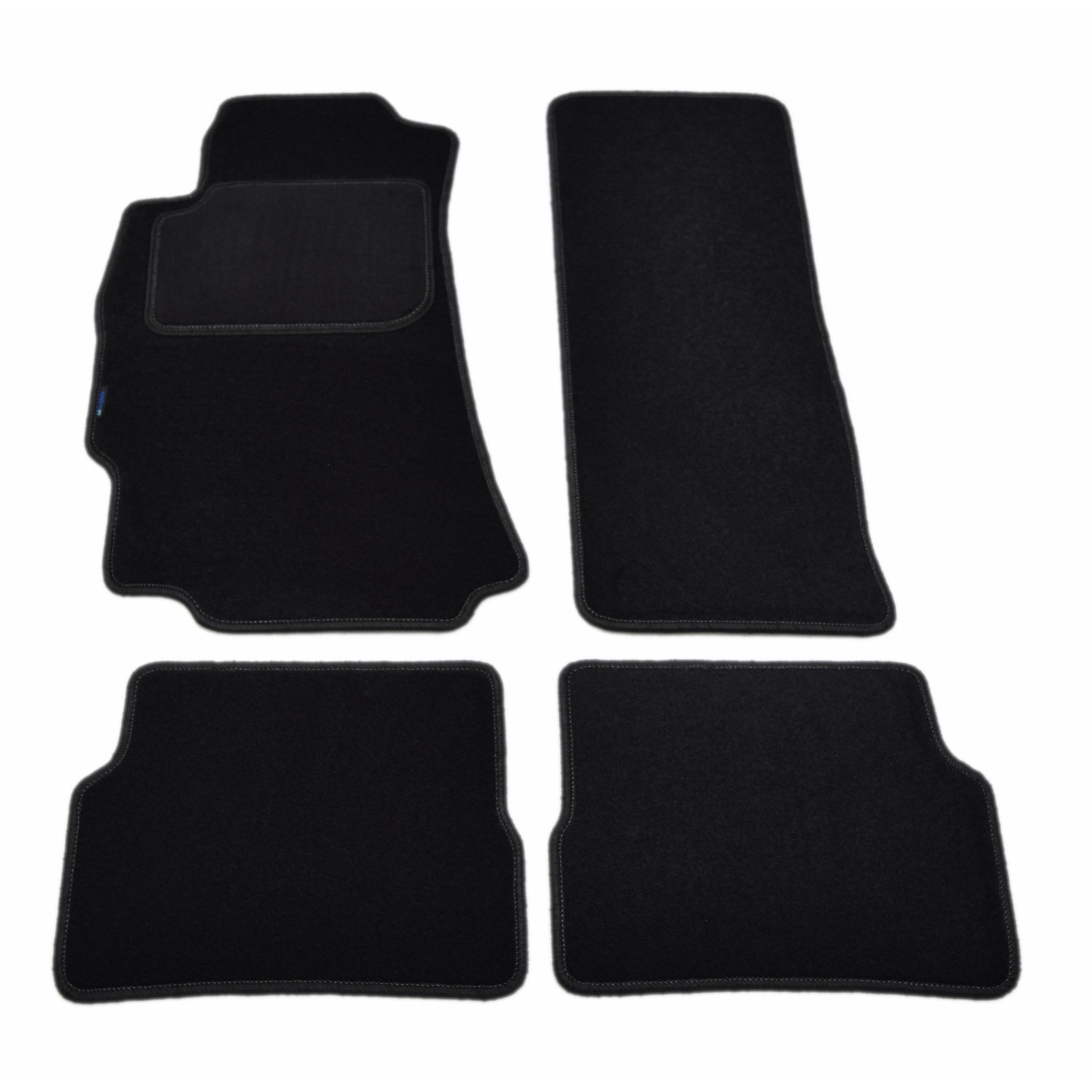 MOTOS Strike Tappetini Auto In Velours Per Mazda RX-8 (2003-2012) – Set Standard Rosso, Spessore 7 Mm, Antiscivolo