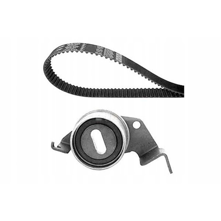 Fogasszíj készlet, Dayco, Mitsubishi Carisma/Colt/Lancer, fekete/ezüst