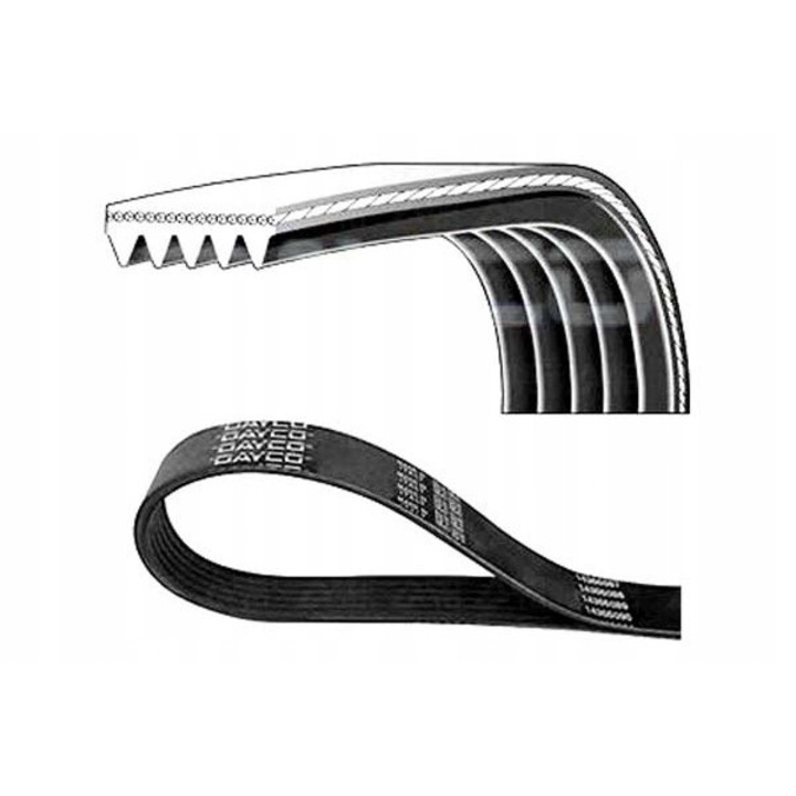 Hosszbordás szíj, Dayco, HONDA PRELUDE III 2.0 04.87-01.92