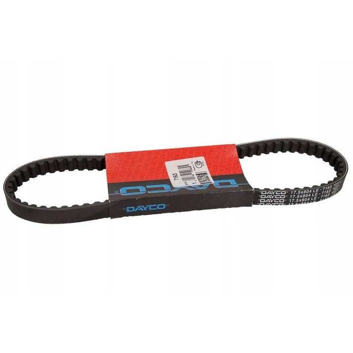 Motorkerékpár sebességváltó szíj, Dayco, fekete