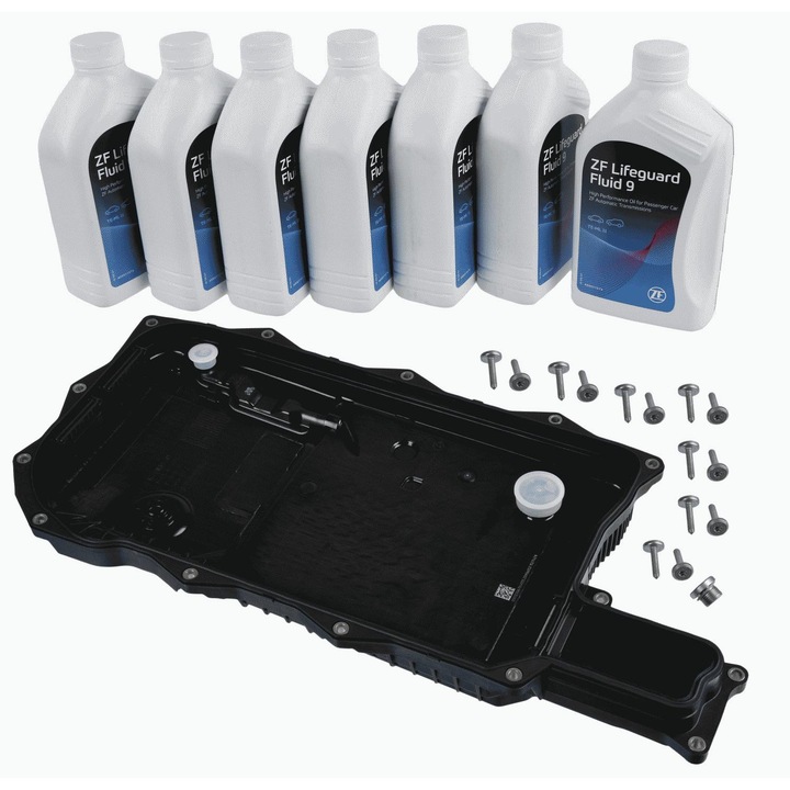 Sebességváltó hidraulika szűrő+tömítések+olaj BMW-hez, ZF-hez, Multicolorhoz