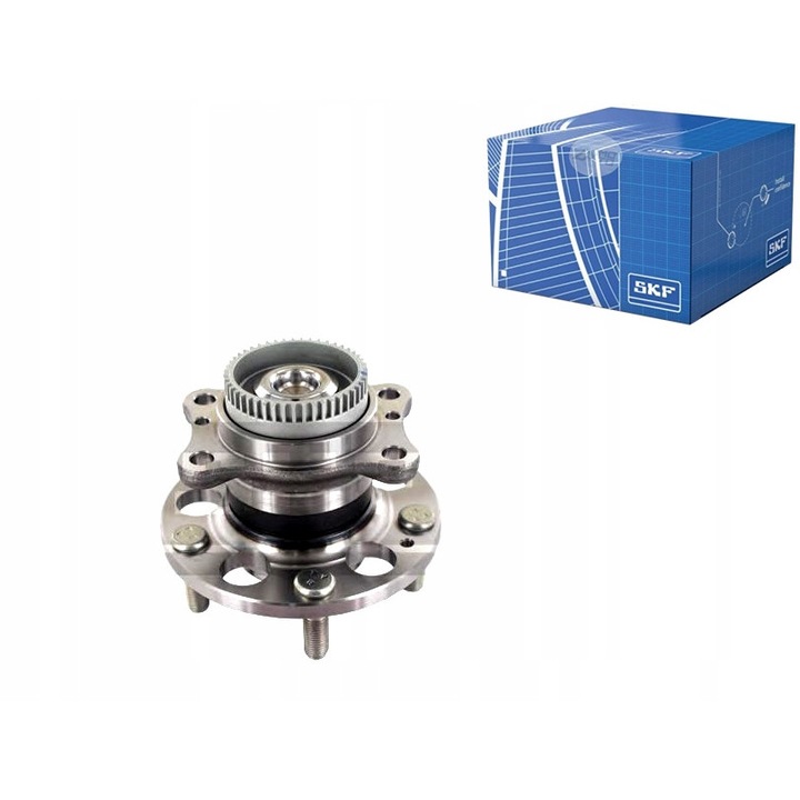 Hátsó kerékcsapágy készlet kerékaggyal Hyundai Elentra V, SKF, Szürke típusokhoz