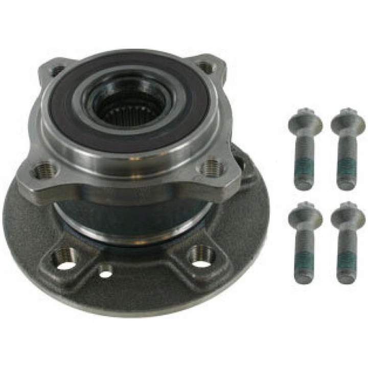 Hátsó kerékcsapágy készlet kerékaggyal, Mercedes A/B Sports Tourerhez, SKF, szürke