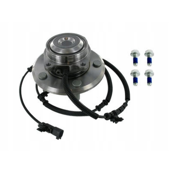 Set rulment roata spate cu butuc CHRYSLER/LANCIA, SKF, Argintiu